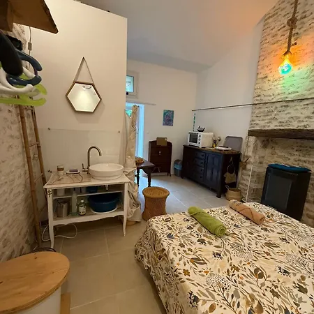 Zen - Yoga - Barbecue - Marais Poitevin Appartement